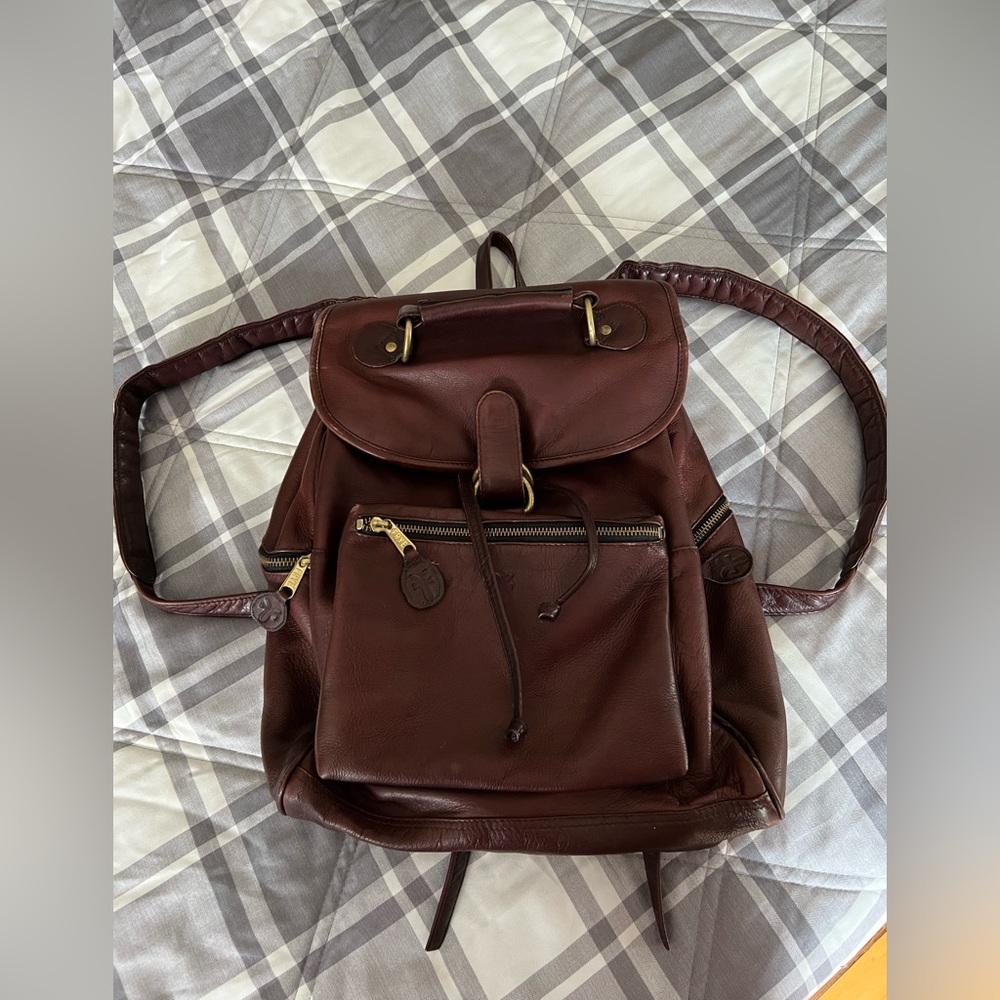 FRYE AND CO Leather Back Pack